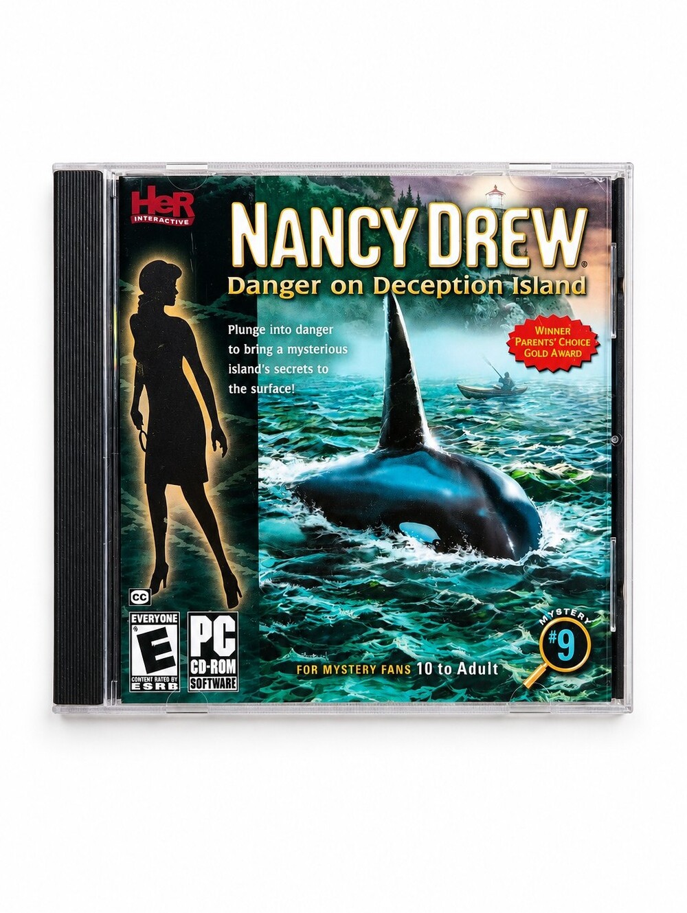 NEW Sealed Nancy Drew Danger on Deception Island PC Game CD-ROM Rare #9